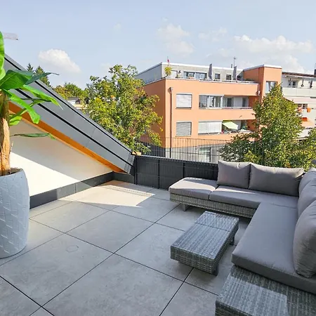 Appartement Beautiful New Rooftop Loft -15 Min To Octoberfest *