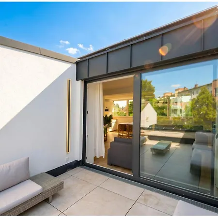 Beautiful New Rooftop Loft -15 Min To Octoberfest Apartamento Munique
