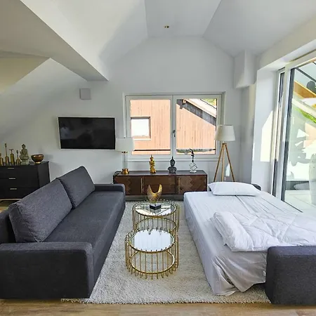 Apartman Beautiful New Rooftop Loft -15 Min To Octoberfest